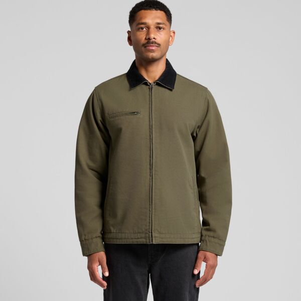 CANVAS CORD COLLAR JACKET Thumbnail